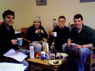 photo of an elevenses meeting